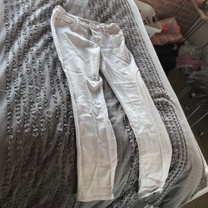 White jeans